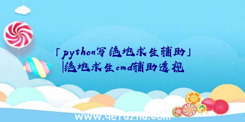 「python写绝地求生辅助」|绝地求生cmd辅助透视